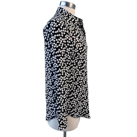 EQUIPMENT Essential Silk Heart Shirt Small - Picture 2 of 10